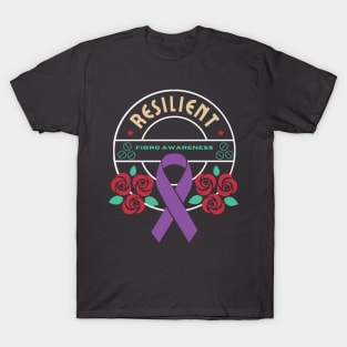 Resiliant Fibromyalgia Awareness T-Shirt